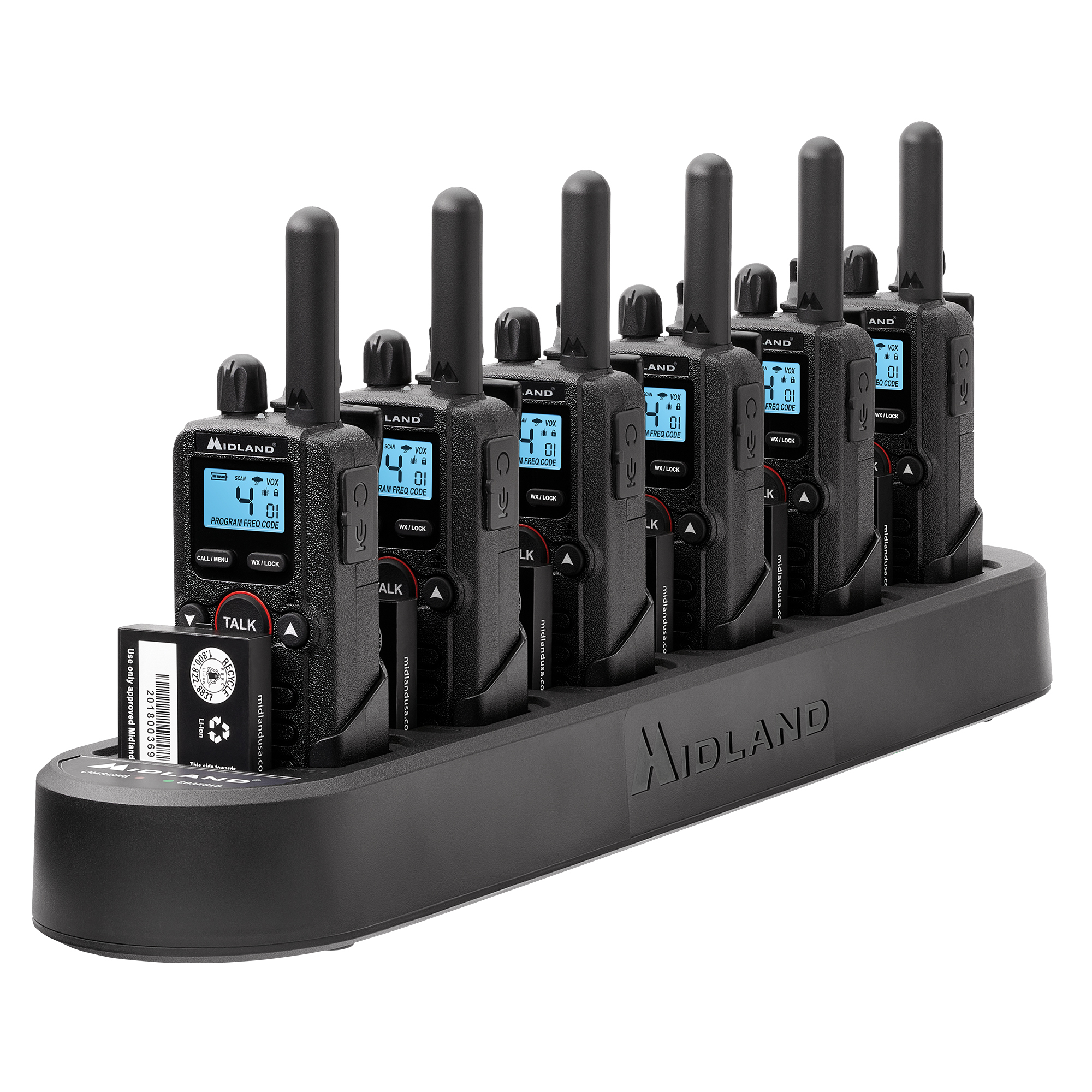 Midland, MIDLAND BUSINESS RADIO BR180 6 PACK BUNDLE, Model# BR180X6BGC